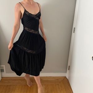 Free people midi slip dress